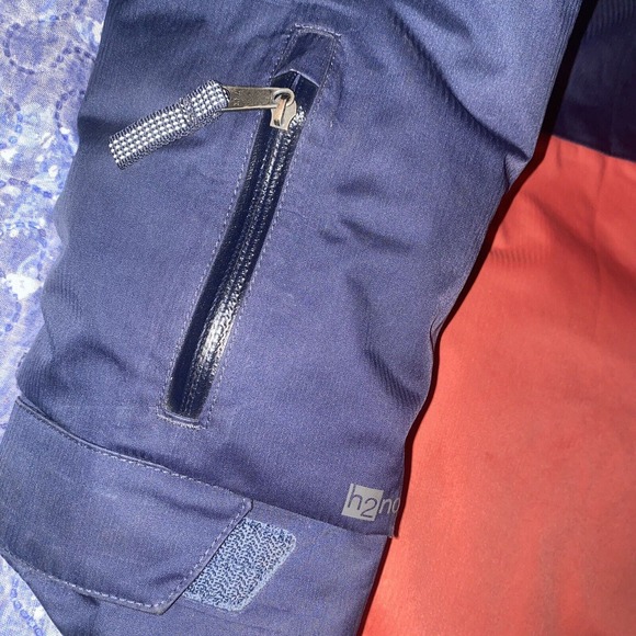 Patagonia Girl’s Snowbelle Jacket Blue / Pink Size Large 12 Used/Preown‎ - Picture 11 of 13